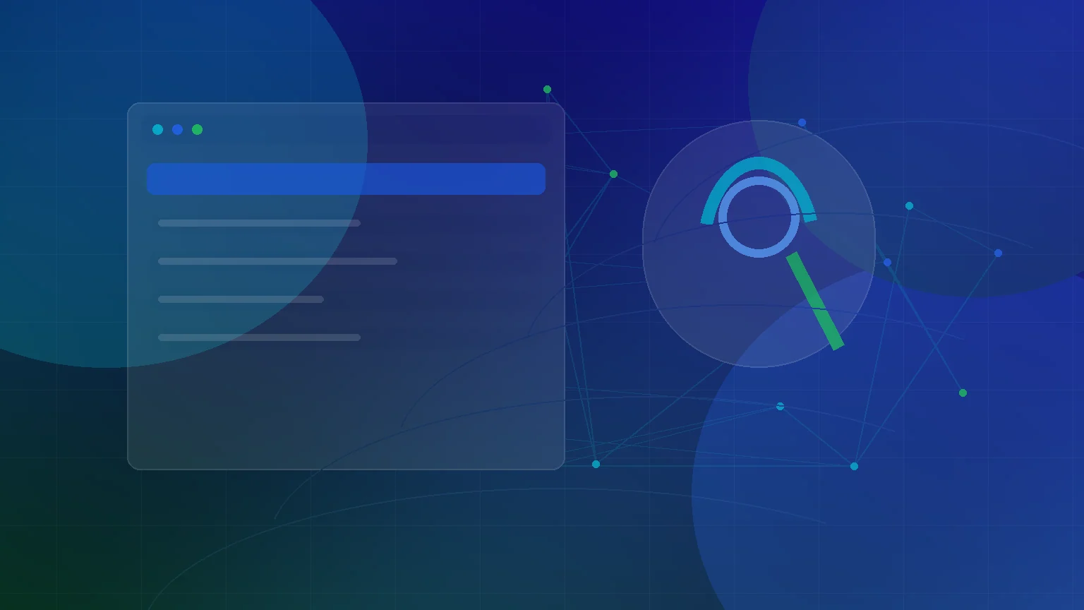Abstract WordPress website interface with reusable sections and content controls